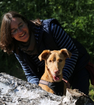 Stefanie mit Gustavo